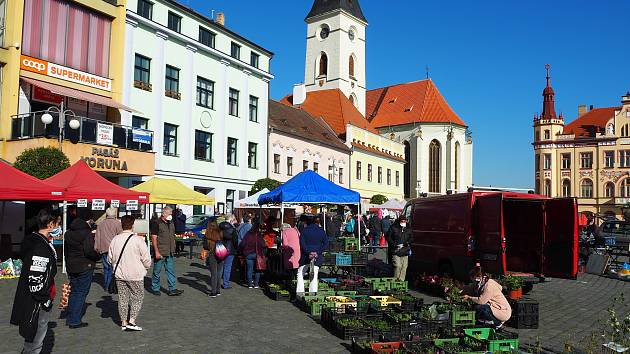 Trhy ve Vodňanech 21. dubna.