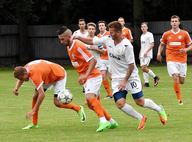 Katovičtí fotbalisté v pátek podlehli Písku 4:8.