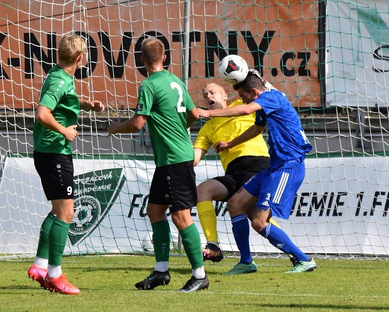 Fotbalová divize: FK Příbram B - Otava Katovice 2:2 (1:1).