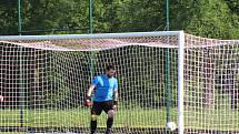 Fotbalová I.B třída: Strunkovice - Stachy 1:2.