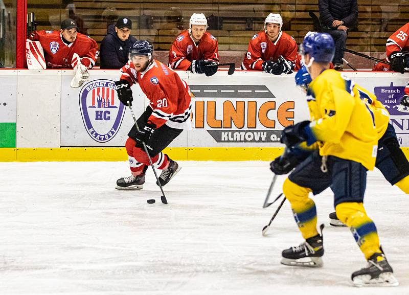 SHC Klatovy - IHC Králové Písek 3:5. Foto: Jindřich Schovanec