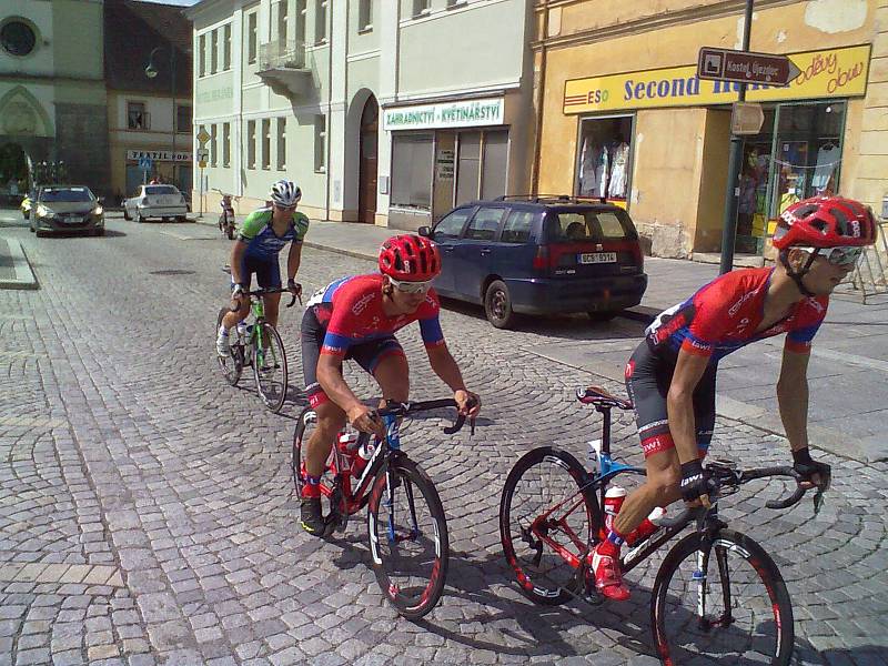 V Blatné se jel čtvrtý závod Českého poháru v silniční cyklistice