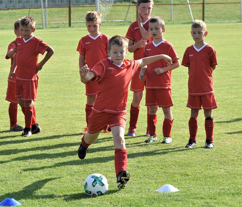 OP mladší přípravky: Dražejov - Katovice 13:3.