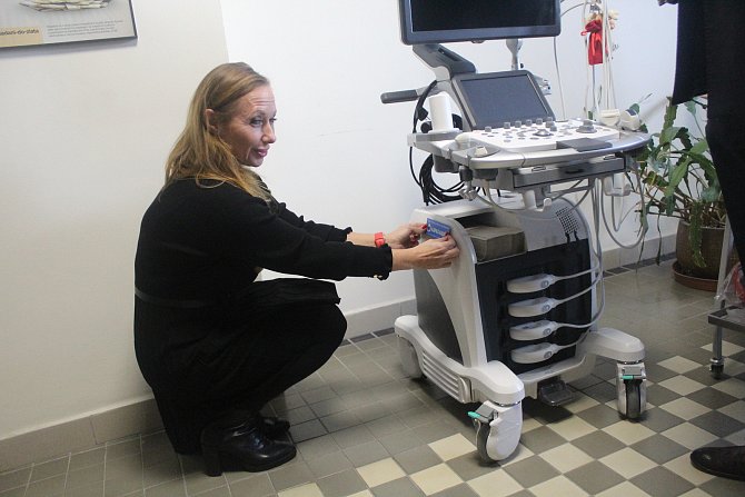 Nový ultrazvuk pro strakonickou nemocnici.