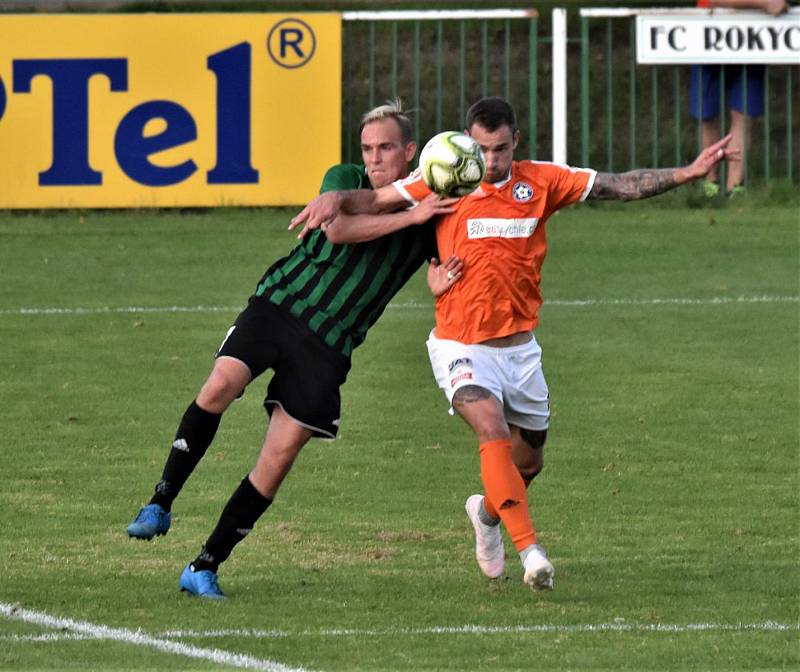 Fotbalová divize: Rokycany - Katovice 1:0.