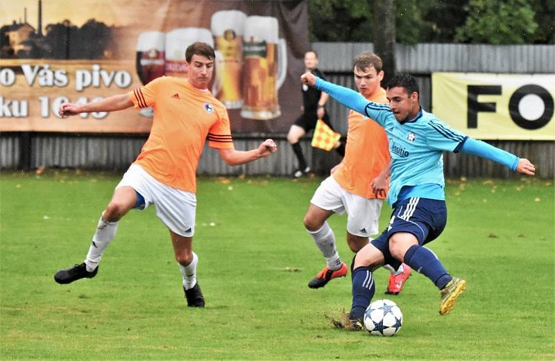 Fotbalová Fortuna divize: Katovice - Hořovice 2:0.