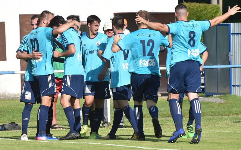 Fotbalový krajský přebor: Katovice - Lom u Tábora 4:0.