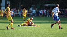 Z utkání Strakonice ČFL - Internacionálové 4:5 (penalty 5:4).