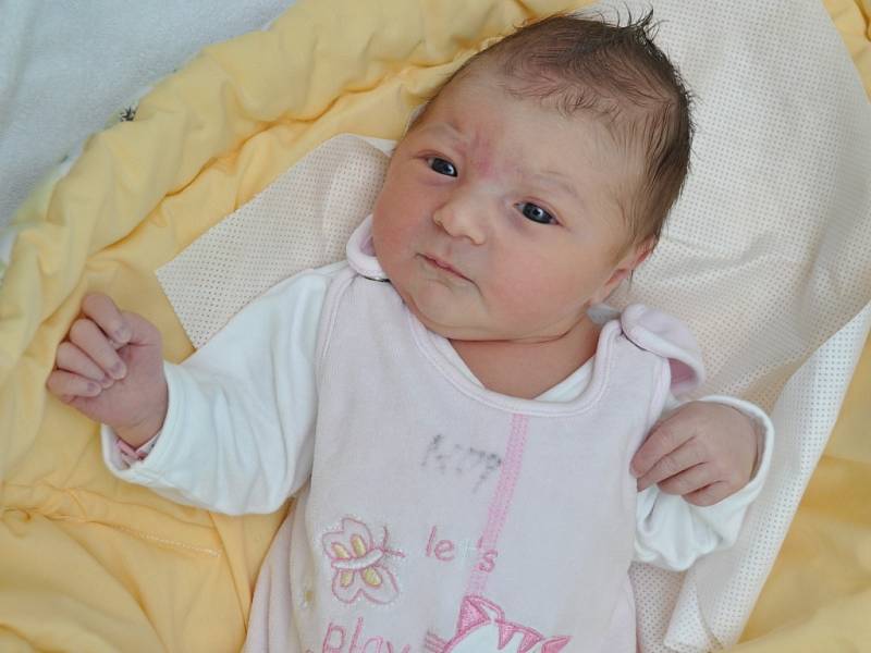 Kristýna Kučerová, Rabí,  1.3. 2017 v 15.04 hodin,  3050 g. Malá Kristýna je prvorozená.