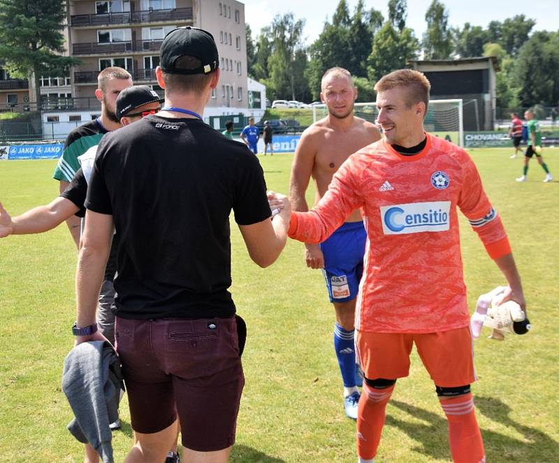 Fotbalová divize: FK Příbram B - Otava Katovice 2:2 (1:1).