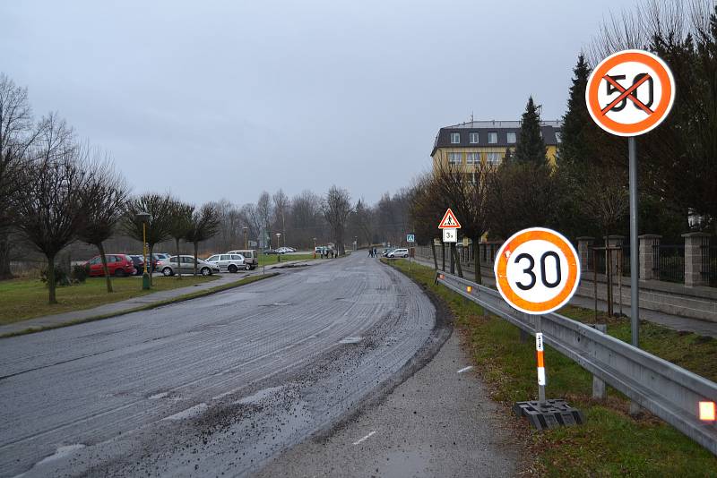 Část silnice Zátíší ve Vodňanech by měla být opravena do 25. listopadu.