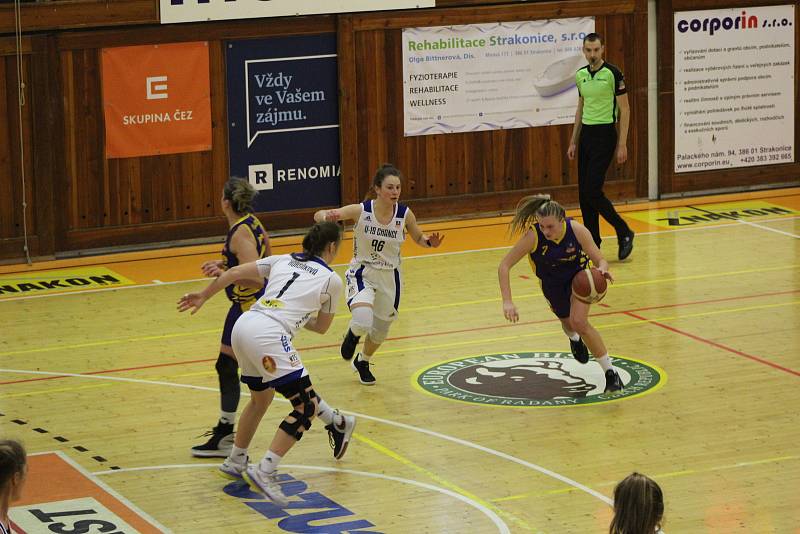 Renomia ŽBL: BK Strakonice - Slovanka 67:65.