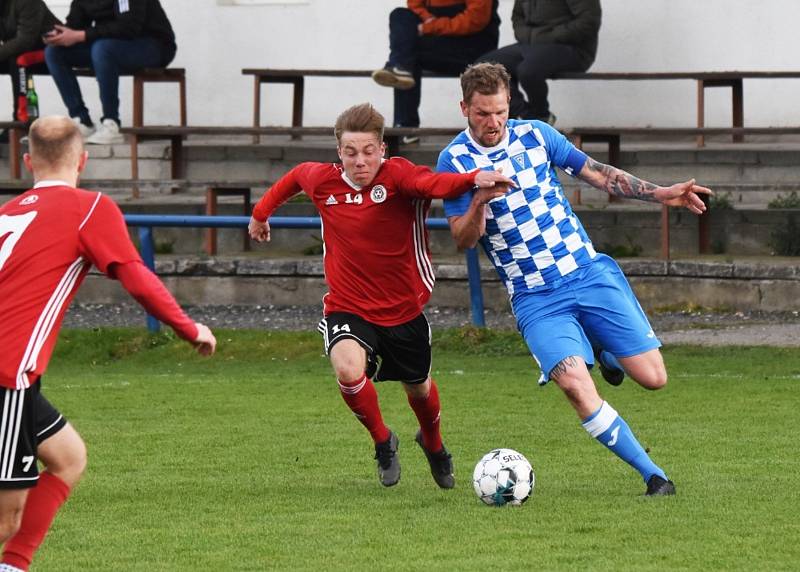 Fotbalová I.A třída: Vodňany - Trhové Sviny 1:0 (0:0).