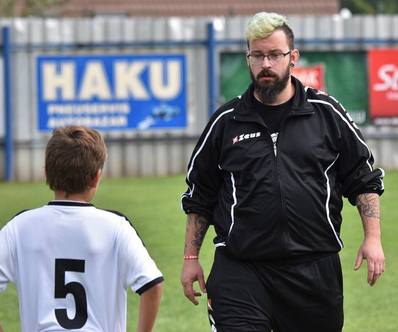 K derby fotbalového žákovského kraje přijel do Volyně Junior Strakonice. Slavili domácí.