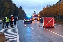 Střet osobního auta s ženou na přechodu ve Strakonicích 24. října 2022 skončil tragicky. Chodkyně zraněním na místě podlehla. Řidič měl pozitivní test na alkohol.
