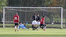 Fotbalová I.A třída. Strunkovice - Dolní Dvořiště 1:1 (1:0).