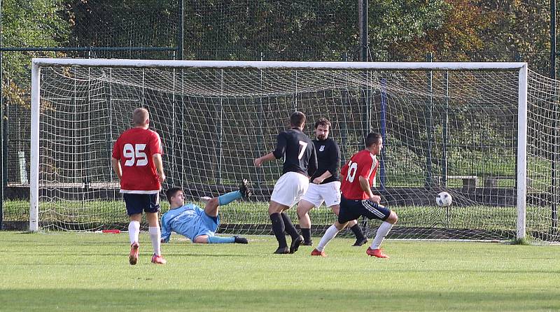 Fotbalová I.A třída. Strunkovice - Dolní Dvořiště 1:1 (1:0).