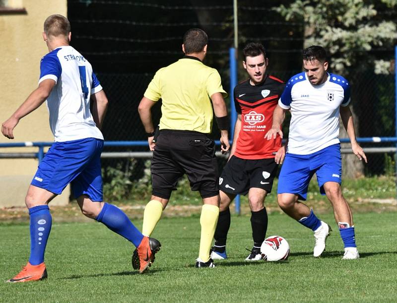 Fotbalový KP: Junior Strakonice - Táborsko B 2:0.