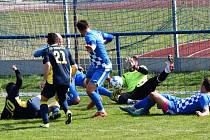 Fotbalová I.A třída: FK Vodňany - SK Mirovice 1:4 (1:2).