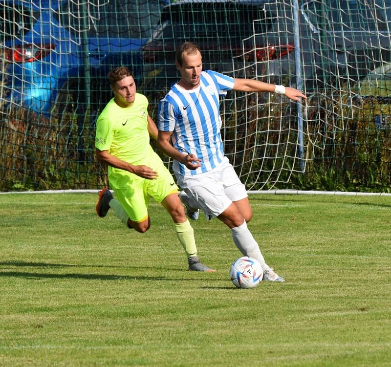 Fotbalový KP: Osek - Rudolfov 1:1 (0:0).