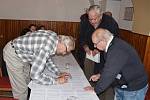Volby v Sedlici na Blatensku.