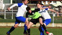 Fotbalový KP: Junior Strakonice - Rudolfov 1:2 (1:2).