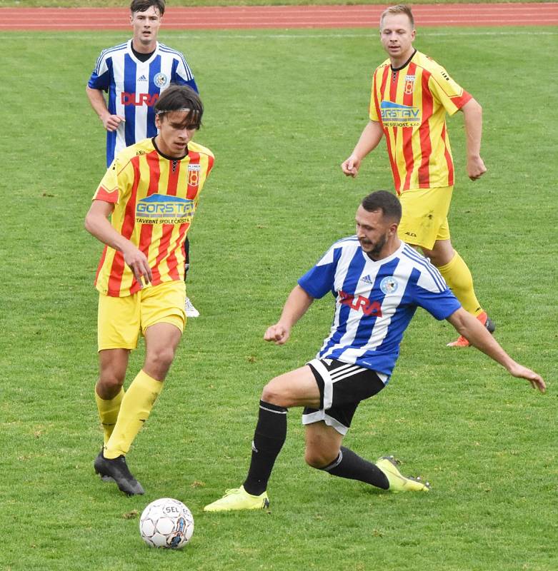 Fotbalový přebor kraje: Blatná - Junior Strakonice 0:1.