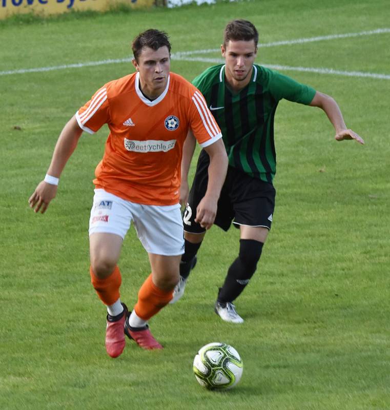 Fotbalová divize: Rokycany - Katovice 1:0.