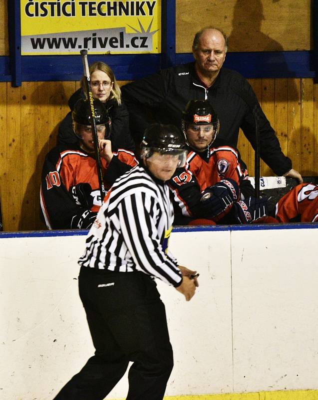 KL hokejistů: HC Strakonice - HC Samson ČB 2:10.