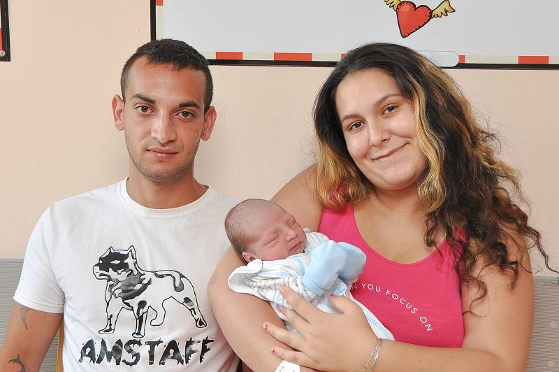 Arnošt Murgoš ze Strakonic. Arnošt se narodil 10. 9. 2020 v 15.22 hodin a jeho porodní váha byla 3 100 g. Chlapeček je prvorozený.