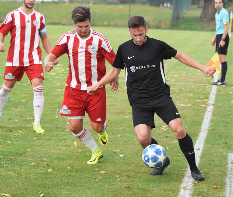 Fotbalový přebor kraje: Olešník - Blatná 4:1.