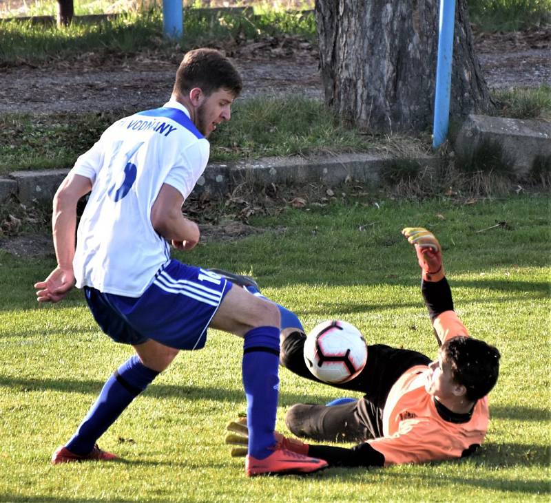 Fotbalová I.A třída: Vodňany - Junior Strakonice 2:1.