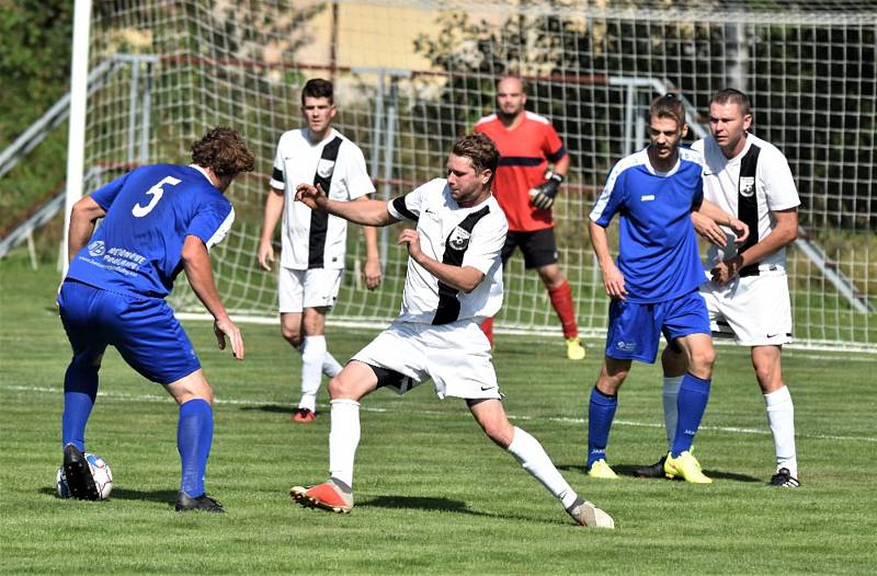 Fotbalová I.B třída: Husinec - Volyně 2:1.