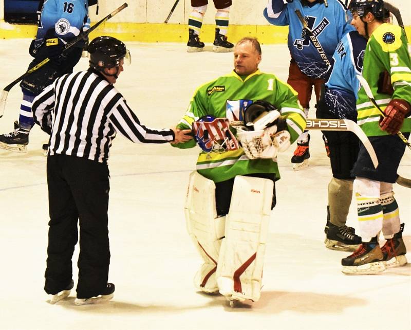 Hokejový OP Strakonicka: Drahonice - Katovice 6:6.