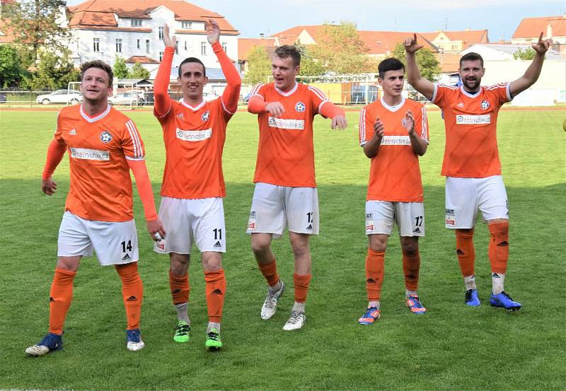 Fotbalový KP: Blatná - Katovice 1:5.