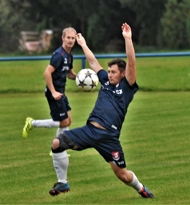 Fotbalový OP Strakonicka: Štěkeň - Chelčice 2:4.