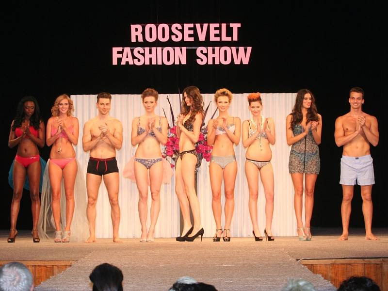 Módní přehlídka Roosevelt Fashion Show ve Strakonicích.