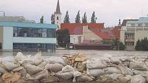 Ničivé povodně roku 2002 ve Strakonicích