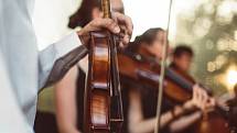 V pátek 26. července 2019 se na zámku Blatná konal koncert slavné vídeňské filharmonie Donau Philharmonie Wien.