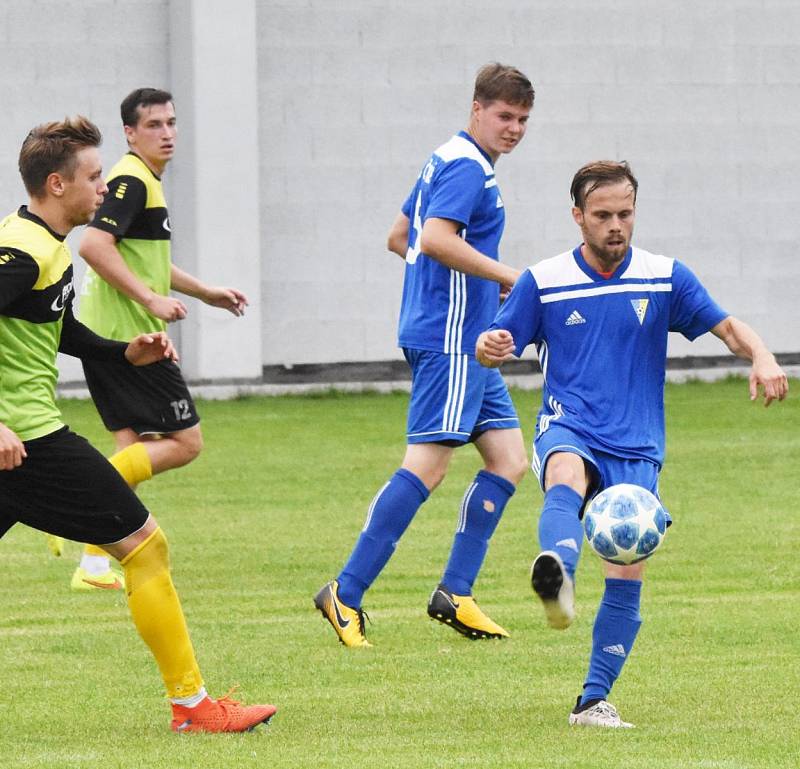 Fotbalová I.B třída: Osek B - Čkyně 1:4.