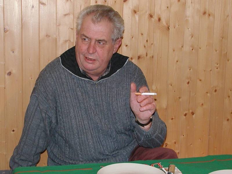 Miloš Zeman.