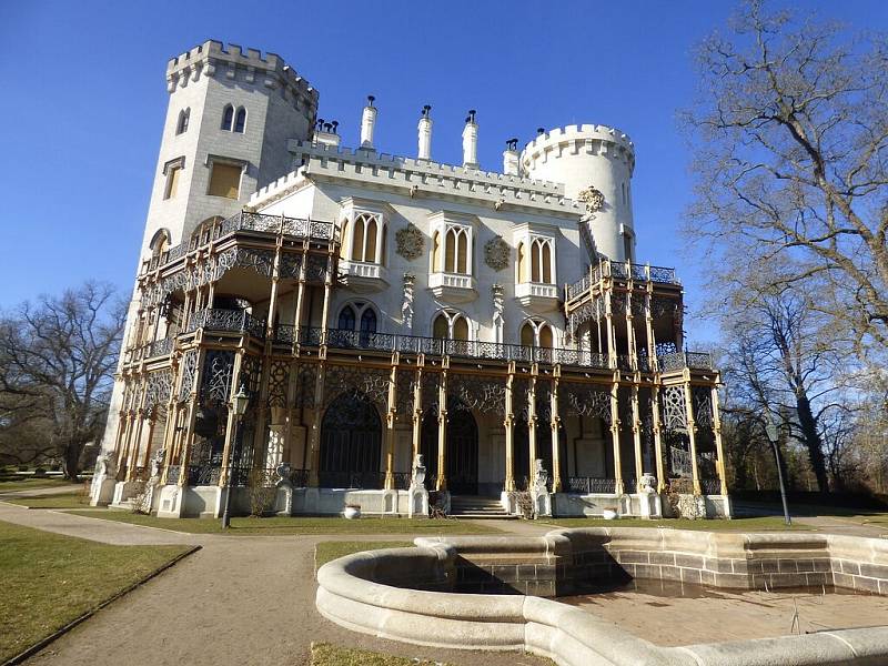 Zámek Hluboká nad Vltavou, kde Tomáš Klus našel svoji princeznu.