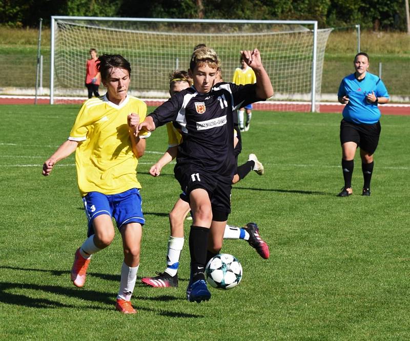 KP starších žáků: Junior Strakonice - Šumavan Vimperk 3:4.