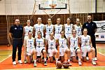 Basketbalová ŽBL: BK Strakonice - USK Praha 44:119 (26:56).