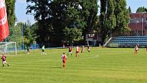 Pro Jakoubka hrály fotbal i výběry fanoušků Slávie a Sparty Praha.