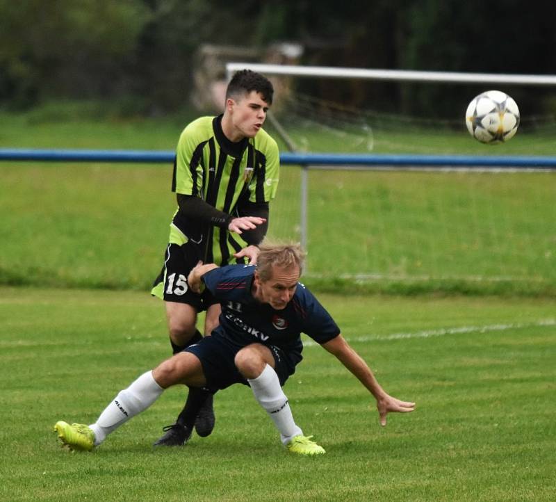 Fotbalový OP Strakonicka: Štěkeň - Chelčice 2:4.