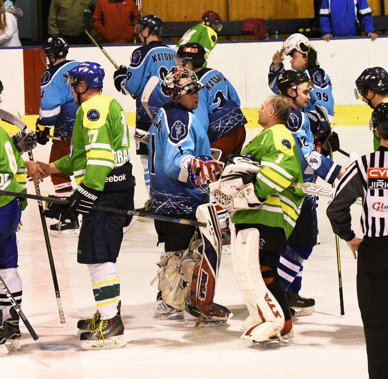 Hokejový OP Strakonicka: Drahonice - Katovice 6:6.