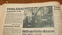 Srpen 1968 v Jihočeské pravdě