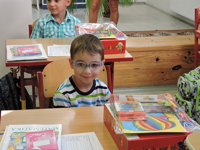 První školní den v ZŠ Malenice