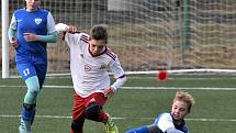 Žáci Junioru Strakonice se v přípravě utkali s fotbalisty FC MAS Táborsko.